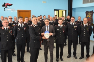 SALUTO DEL PROCURATORE DELLA REPUBBLICA DI MATERA AI COMANDI PROVINCIALI CARABINIERI E GUARDIA DI FINANZA.