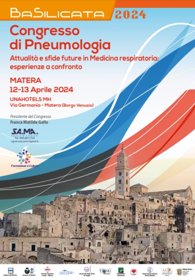 MEDICINA RESPIRATORIA: A MATERA IL CONGRESSO “BASILICATA 2024”