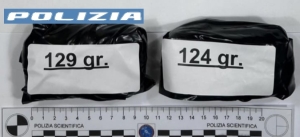 Policoro, Polizia di Stato di Matera arresta 25enne con 250 gr. di hashish