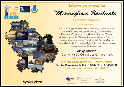 “Meravigliosa Basilicata”   approda a Marconia di Pisticci