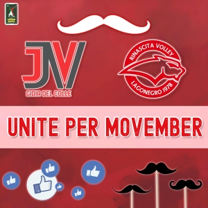 Joy Volley Gioia del Colle e RInascita Lagonegro unite per Movember