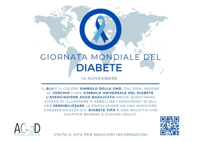 Le iniziative di AGGD Basilicata per la Giornata Mondiale del Diabete