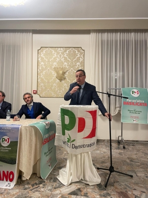 Distefano (Pd): manifestazione a Brienza, una candidatura che vuole dare voce alle migliaia di piccole aziende di tutti i comparti