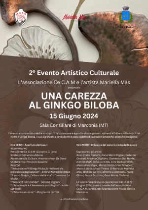 UN EVENTO E UNA MOSTRA DEDICATA AL GINKGO BILOBA A MARCONIA, SABATO 15 GIUGNO