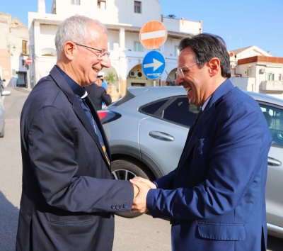 Il Presidente della Provincia di Matera, Francesco Mancini, saluta mons. Caiazzo: “Ci ha guidati con umiltà e dedizione”