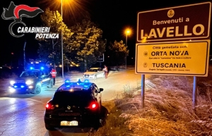 LAVELLO (PZ): CONTROLLI DEI CARABINIERI NEL WEEKEND.