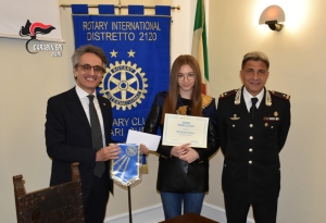 BARI. PREMIO ANNUALE “MARIO LA PESA” DEL ROTARY CLUB BARI/SUD, EDIZIONE 2024, RISERVATO AGLI ORFANI DELL’ARMA DEI CARABINIERI.