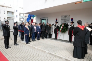 BARI S. SPIRITO, 22 MARZO 2024. INTITOLAZIONE DELLA LOCALE STAZIONE CARABINIERI AL MARESCIALLO CAPO M.A.V.M “ALLA MEMORIA” VINCENZO RANIERI.