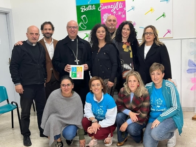 L&#039;ARCIVESCOVO DI POTENZA IN VISITA ALLA SEDE DELL&#039;ASSOCIAZIONE “BATTITI ESSENZIALI”