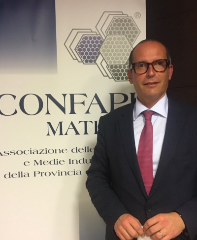 Assemblea della Sezione Unionchimica di Confapi Matera, Pietro Mazziotta di Hydrolab confermato Presidente per il prossimo triennio