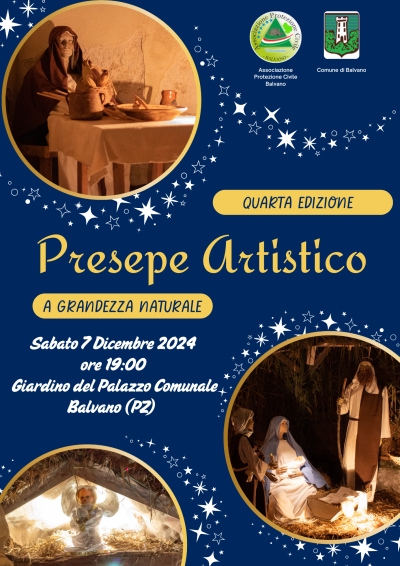 QUARTA EDIZIONE DEL PRESEPE ARTISTICO A GRANDEZZA NATURALE – BALVANO